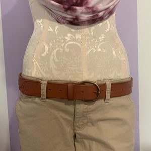 American Eagle Outfitters Brown Leather Belt Med